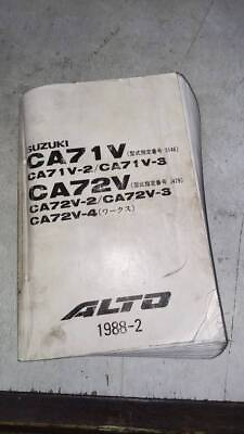 #ad Alto Parts List Ca71V 2 Ca72V 2 1988 Issue Japan S3 $125.94