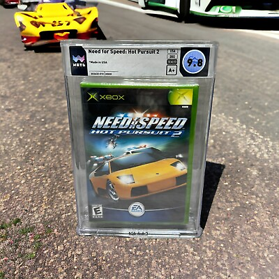 #ad 9.8 A Need for Speed: Hot Pursuit 2 XBOX WATA Graded NOT CGC VGA BLACK LABEL $549.99