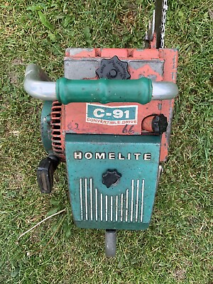 #ad Homelite C 91 85cc Chainsaw Project Has Spark Ran On Prime $245.00