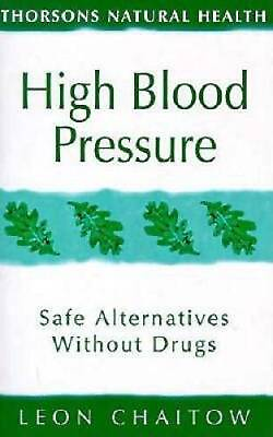 #ad High Blood Pressure: Safe alternatives without drugs Thorsons Natural GOOD $6.01