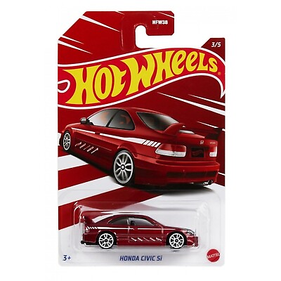 #ad #ad Hot Wheels Themed Honda Civic Anniversary 3 5 Honda Civic Si Red $12.99