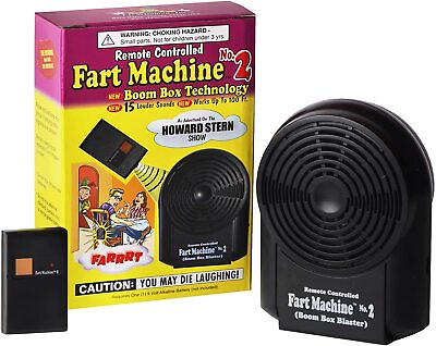 #ad Fart Machine #2 *NEW* 2022 Edition Remote Controlled by TJ Wisemen Model RCFM222 $16.95