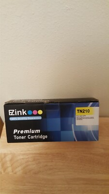 #ad EZ Ink Premium Toner Cartridge YELLOW TN210 Brother Printer 3040CN 9320CW Opened $28.95