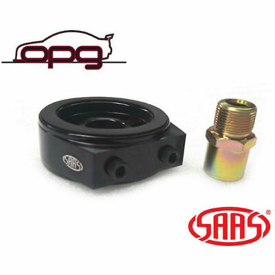 #ad SAAS SGAP1 Oil Adapter Sandwich Plate for Ford BA FG X Oil Pressure Boss V8 32v AU $57.27