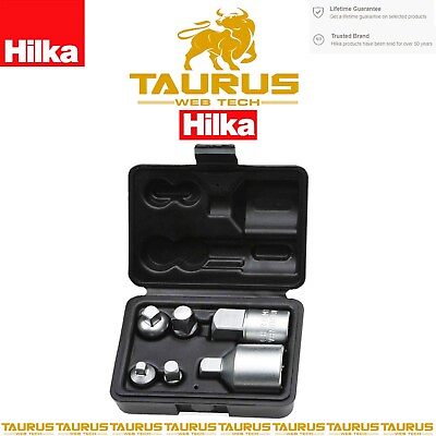 #ad 6x HILKA Adaptor Socket Set Reducer Female To Male Drive Hand Tools UK FREE Pamp;P GBP 14.49