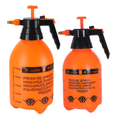#ad 3L Portable Chemi cal Sprayer Pump Pressure Garden Water Spray Bottle Hand held $14.73