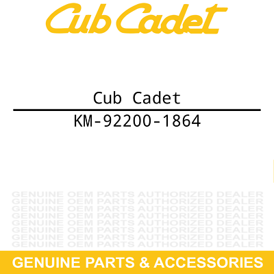 #ad #ad CUB CADET KM 92200 1864 Cylinder Crankcase Washer FXT00V AS26 Series Engines $7.95