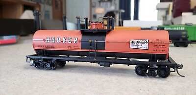 #ad #ad Athearn HO 40#x27; Hooker Chemical Tank Car 56656 Freight Train Railroad Car KDs L1 $14.95