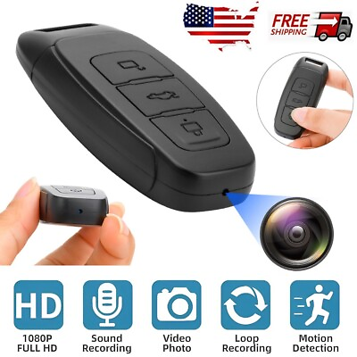 #ad 1080P Hidden Mini Camera Car Key Fob DVR Motion Detection Cam Video Recorder US $28.50