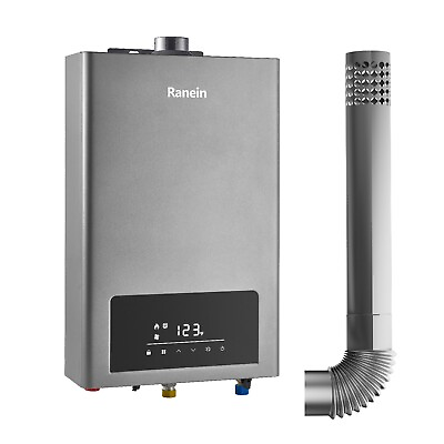#ad Ranein Natural Gas Tankless Water Heater Indoor Max 3.6 GPM 80000 BTU $299.00