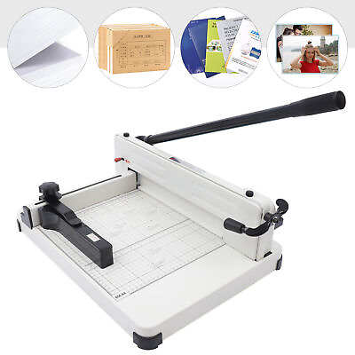 Paper Cutter Guillotine 400 Sheets A4 Commercial Heavy Duty Stack Paper Trimmer #ad #ad $155.00