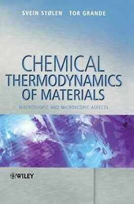 #ad Chemical Thermodynamics of Hardcover by Stølen Svein; Grande Good $102.86