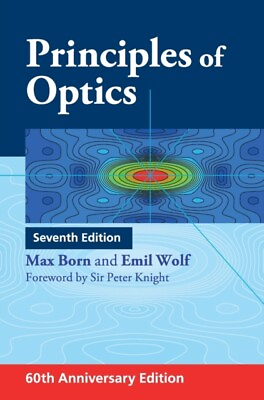 #ad Principles of Optics by Emil Wolf 9781108477437 NEW Book GBP 67.40