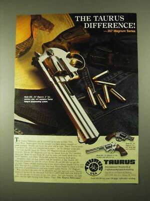 #ad #ad 1994 Taurus .357 Magnum Model 669 Revolver Ad $19.99