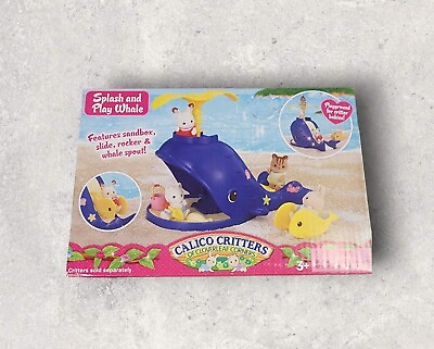 #ad Calico Critters Splash And Play Whale Sylvanian Families Baby Playground New $22.97