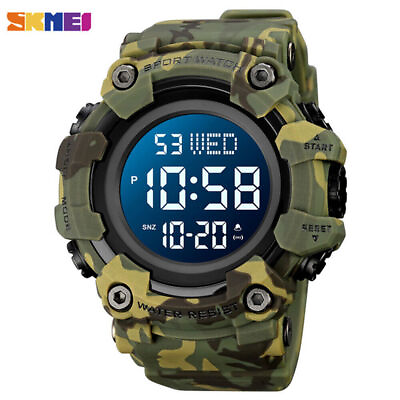 #ad SKMEI Sport Watches Men Fashion Outdoor Military Wristwatch LED Digital Watch $11.95