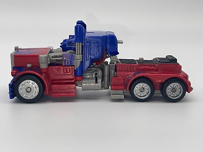 #ad #ad Ages Optimus Prime Power Hook Fast Action Battler Figure Transformers Blue Red $18.22