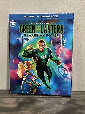 #ad Green Lantern Beware My Power Blu Ray Digital 2022 Aldis Hodge Jimmi S DC $14.50