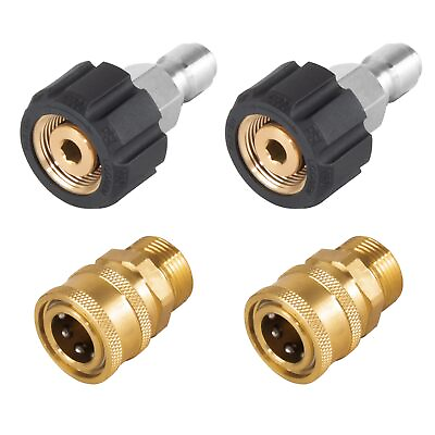 #ad Pressure Washer Quick Connect Kit Power Washer Adapter Set for Quick Release... $25.49