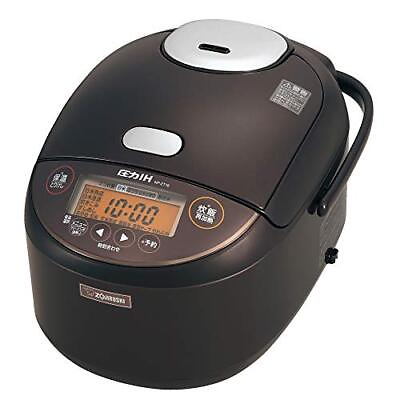 #ad ZOJIRUSHI Rice Cooker 1 sho 10 go Pressure IH type NP ZT18 TD Extremely cooked $668.84