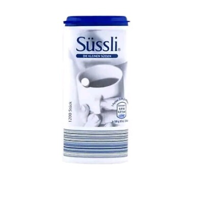 #ad Süssli Sussli German Sweetener Tablets 1200pcs in Dispenser 3 Dispensers $24.00