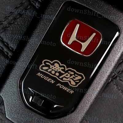 #ad MUGEN RED H KEY FOB BACK COVER JDM FOR 2015 Honda Civic Accord FIT CRV JAZZ CRZ $21.88