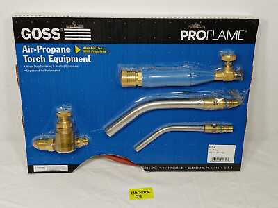 #ad Goss KLP 2 Air Propane Torch Equipment $339.34