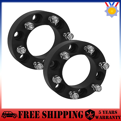 #ad 1.5quot; 6x5.5quot; M12x1.5 106mm Wheel Spacers For HILUX SURF 4WD Hummer H3 Fortuner $41.79