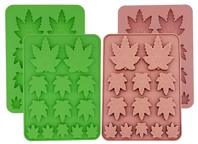 #ad Silicone Leaf Mold Gummy For Muffins Cookie Chocolate Fondant Greenery Cand... $14.29