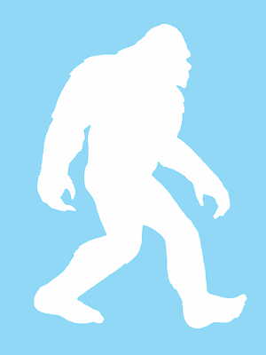 #ad Sasquatch STENCIL Yeti INCHES Big Foot Legend Mountain Wild Ape Man DIY Signs $14.95