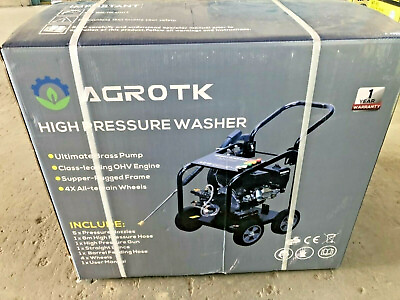 #ad Portable Pressure Washer 3000Psi 7Hp 212cc Displacement Gas Engine $1700.00