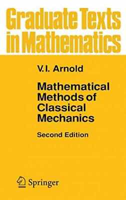 #ad Mathematical Methods of Classical Hardcover by V. I. Arnold Very Good $35.10