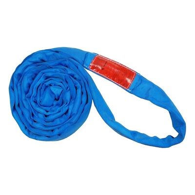 #ad Polyester Lift Sling Endless Round Sling Blue 23000LBS Vertical 18#x27; $120.00