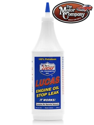 #ad LUCAS Engine Oil Stop Leak Case of 6 IN STOCK Lucas.10278 6 Pack $79.99