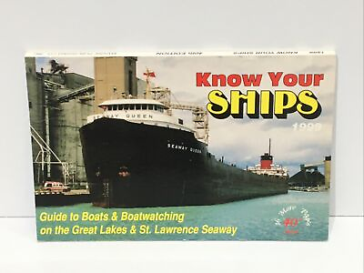 #ad Know Your Ships 1999 Field Guide to Boats amp; Boat Watching Great Lakes amp; Seaway $14.99