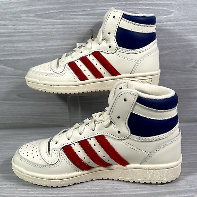 #ad #ad Adidas Original Top Ten RB Shoe Size Womens 5 Or 5Y Cream Leather Sneaker HQ1480 $23.83