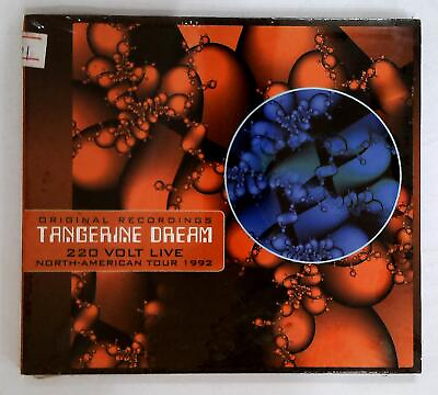 #ad Tangerine Dream – 220 Volt Live North American Tour 1992 DE CD Digipak SEALED $9.99