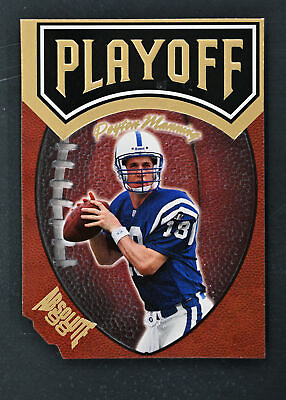 #ad 1998 Playoff Absolute Retail #18 Peyton Manning Shields Indianapolis Colts $25.66