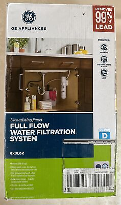 #ad GE Appliances Full Flow Water Filtration System Model: GXULQK New Complete $49.99