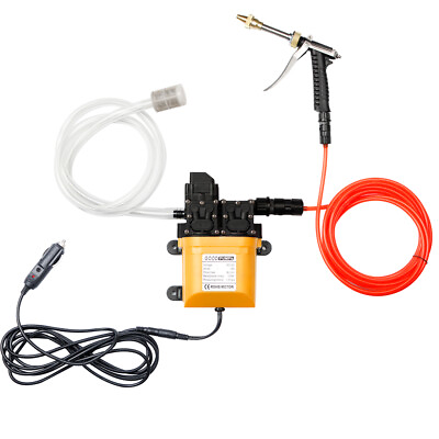 #ad #ad 12V 200 PSI Dual Pump High Pressure Car Water Pump Electric Washer Pump Kit 120W $45.75