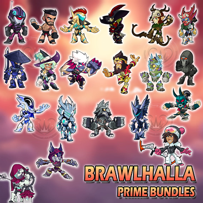 #ad #ad Brawlhalla Prime Bundle Packs ALL Platforms $13.99