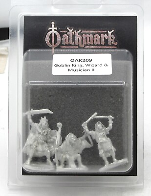 #ad Oathmark OAK209 Goblin King Wizard amp; Musician II Goblins Command North Star $14.99