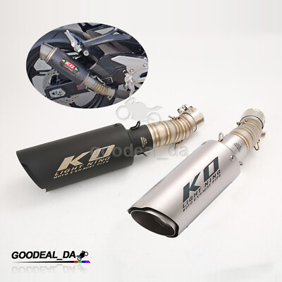 #ad For CF Moto 450SR 450NK 450SS Exhaust System Mid Link Pipe Slip On 51mm Mufflers $114.48