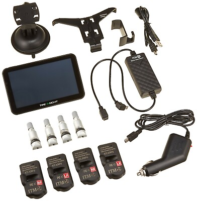 #ad ITM 5quot; Full Color GPS Navigation System Touch Screen Tires Pressure Sensors $35.00