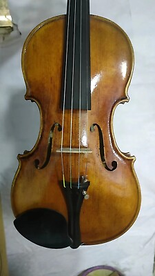 #ad Master 4 4 Violin Antique Style 1PC flamed maple back old spruce top hand made $349.00