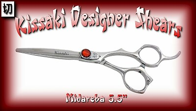 #ad Kissaki Pro 5.5quot; Midareba Salon Stylist Hair Cutting Scissors Barbers Shears $144.99