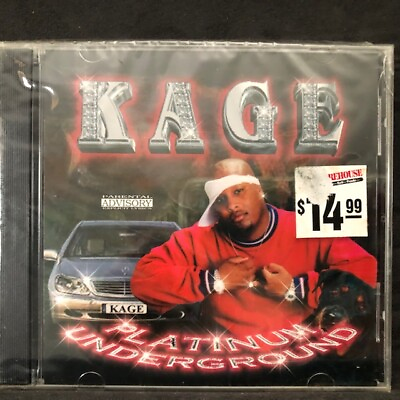 #ad Kage – Platinum Underground CD 2000 Mississippi Gangsta Rap G Funk Lil LIKE NEW $19.65