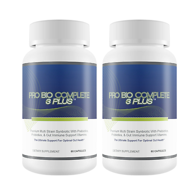 #ad 2 Pack Pro Bio Complete 3 Plus Gut Health Probiotics Brain Probiotics 120 Caps $44.95