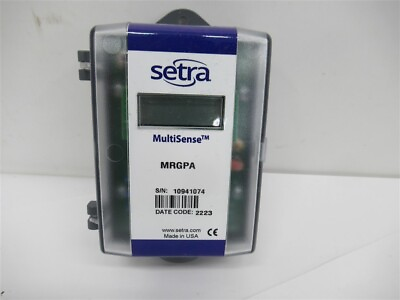 #ad Setra MRGPA Multi Range General Pressure Transducer $118.00