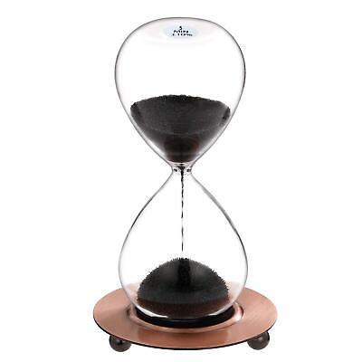 #ad #ad Magnetic Hourglass 5 Minute Sand Timer Large Sand Clock Five Minute with Black $31.90